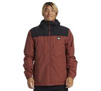 Quiksilver Overcast 3K Warm Jacket Chaqueta, Henna, Estándar para Hombre