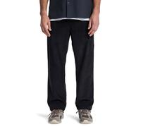 Quiksilver - Pantalón Taxer Regular Cord Pant para Hombre, Color Negro