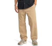 Quiksilver - Pantalón Taxer Regular Twill Pant Marrón S