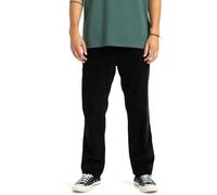 Quiksilver - Pantalón Taxer Straight Cord Pant, Color Negro