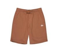 Quiksilver Pantalones Cortos con Cintura elástica Easy Day Jogger Short para jóvenes y niños, Color marrón