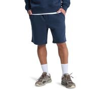 Quiksilver Pantalones Cortos de Forro Polar con Cintura elástica para Hombre, Color Negro