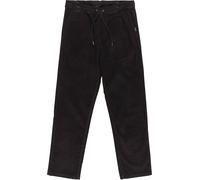 Quiksilver - Pantalones - Taxer Regular Cord Pant Black de Algodón - Talla M - Negro Negro M