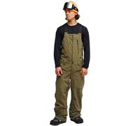 Quiksilver - Pantalones de esquí - Paramo Stretch 20K Bib Grape Leaf - Talla XL - Caqui Caqui XL
