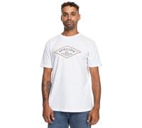 Quiksilver QS Diamond Logo Camiseta, Bright White, L para Hombre