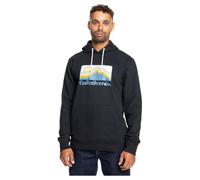 Quiksilver QS Gradient Mountains Hoodie Sudadera, Black, Estándar para Hombre