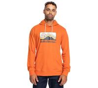 Quiksilver QS Gradient Mountains Sudadera, Gold Flame, M para Hombre