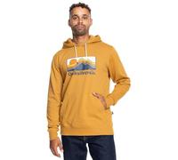 Quiksilver QS Gradient Mountains Hoodie Suéter, Bone Brown, Estándar para Hombre