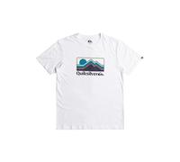 Quiksilver QS Gradient Mountains YTH Camiseta, White, Estándar para Niños