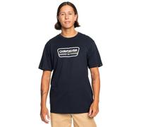 Quiksilver Range Life Front SS Camiseta, Black, Estándar para Hombre