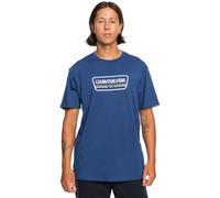 Quiksilver Range Life Front SS Camiseta, Estate Blue, Estándar para Hombre