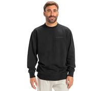 Quiksilver Salt Water Crew Sudadera, Black, M para Hombre