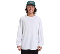 Quiksilver Salt Water LS - Camiseta de Manga Corta, Color Blanco
