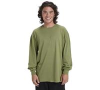 Quiksilver Salt Water LS - Camiseta de Manga Corta, Color Verde