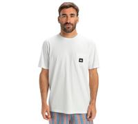 Quiksilver Salt Water Pocket SS tee Camiseta, Snow White, XL Hombre