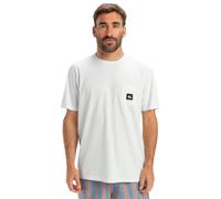 Quiksilver, Salt Water Pocket tee Camiseta de Manga Corta, Hombres, XS, Snow White