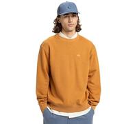 Quiksilver Salt Water Crew - Jersey de Forro Polar (Talla L), Color marrón