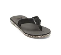 Quiksilver Sandalia Carver Suede Recycled para hombre, Negro 1, 44 EU