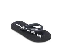Quiksilver Sandalia Java Wordmark para niños, Negro 1, 36 EU