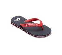 Quiksilver Sandalia Molokai Core para niño, Azul Rojo Azul, 35 EU