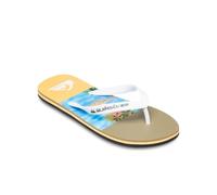 Quiksilver Sandalia MOLOKAI STRIPE 25 para hombre, Coronet Blue Naturama, 45 EU, Coronet Blue Naturama, 45 EU