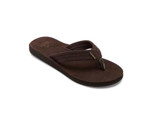 Quiksilver Sandalias Carver Suede Plus para hombre, color marrón 1, 39 EU, marrón 1, 39 EU