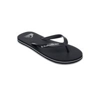Quiksilver Sandalias Molokai Core para hombre, color negro/plateado, talla 42 EU