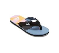 Quiksilver Sandalias Molokai Layback Ii para hombre, Azul azul y naranja., 41 EU