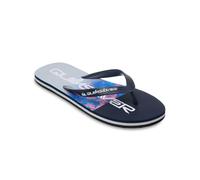Quiksilver Molokai Stripe 26, Sandalia Hombre, Nebulas Blue Fade Reflexión, 45 EU