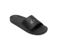 Quiksilver Sandalias Rivi Nubuck Slide para hombre, Negro 1, 41 EU