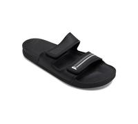 Quiksilver Rivi Slide Adjust II, Sandalia Hombre, Black Grey Black, 44 EU