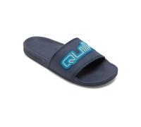 Quiksilver Sandalias Rivi Wordmark Slide III para hombre, Azul 1, 46 EU