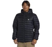 Quiksilver Scaly Hood Chaqueta, Black, Estándar para Hombre