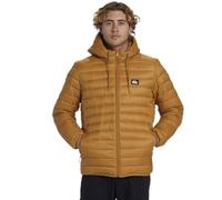 Quiksilver Scaly Hood Chaqueta, marrón, M para Hombre