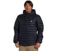 Quiksilver Scaly Hood Chaqueta, Negro, M para Hombre