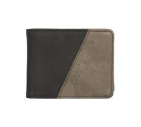 Quiksilver Sea Barker - Cartera Triple Plegable para Hombre., Negro, Medium