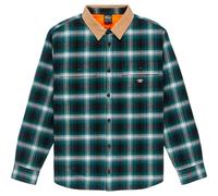 QUIKSILVER Shadow Check - Hombre - Negro / Verde / Blanco - talla L- modelo 2026