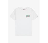 Quiksilver Skeleton Ride Ss 14A Blanco