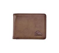 Quiksilver Slim Rays - Cartera de Doble Hoja - Hombre - Marrón.