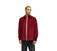 Quiksilver Smoke Trail Cord - Casco de esquí para Hombre, Color Rojo
