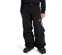 Quiksilver - Pantalones de esquí niños - Snow Down Youth Pant True Black - Talla Infantil 10 años - Negro Negro 10 años