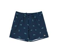 Quiksilver - Stretch Printed Volley 16 Dark Navy Spaced Out - Talla L - Azul marino Azul marino L