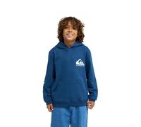 Quiksilver Sudadera con Capucha Omni Logo Hoodie Youth para niños, Azul