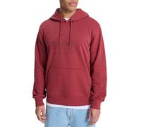 Quiksilver Sudadera con Capucha Tipo Pullover Comp Logo Algodón - Burnt Russet