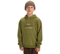 Quiksilver - Sudadera de Forro Polar con Capucha (10), Color Verde