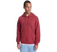 Quiksilver - Sudadera de Forro Polar con Capucha para Hombre, Color Rojo