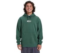 Quiksilver - Sudaderas - Salt Water Graphic Hoodie Trekking Green - Talla M - Verde Verde M