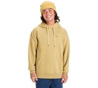 Quiksilver - Sudadera de Forro Polar con Capucha Salt, Color Beige