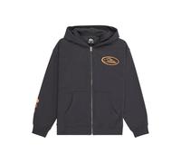 Quiksilver Sudadera de Forro Polar con Cremallera gráfica de Agua Salada para niño, Color Negro, Talla 10
