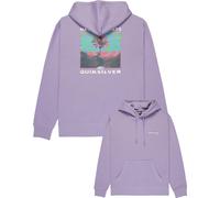 Quiksilver - Sudaderas - Salt Water Graphic Hoodie Daybreak - Talla M - Púrpura Púrpura M